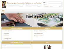 Tablet Screenshot of fineart.co.uk