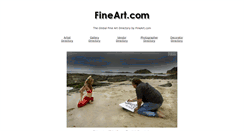 Desktop Screenshot of fineart.com